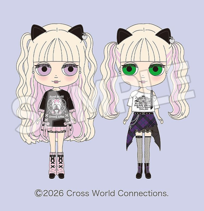 Blythe mimi LALA nyan Doll Figure