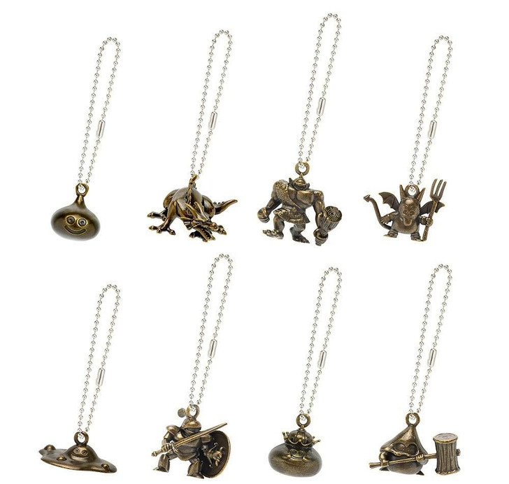Square Enix Dragon Quest Monster Metal Charm Collection Set (8pcs)