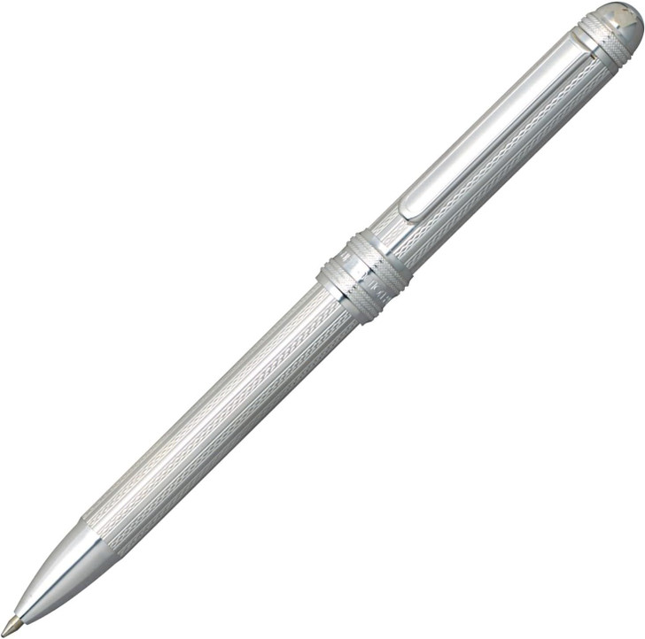 Platinum Pen Double 3 Action Sterling Silver Multifunction Pen - Amishima