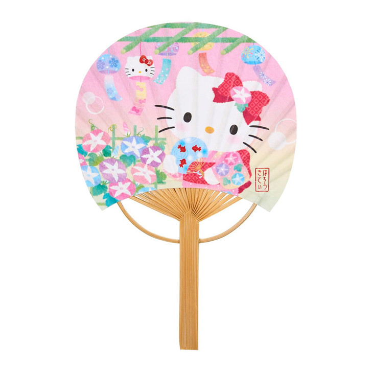 Sanrio Message Card Summer Hello Kitty Wind Chime Fan KTJSP 19-5 684899