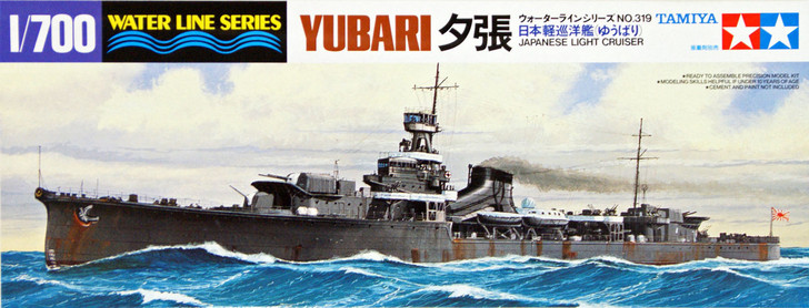 Tamiya 31319 IJN Japanese Light Cruiser YUBARI 1/700 Scale Kit