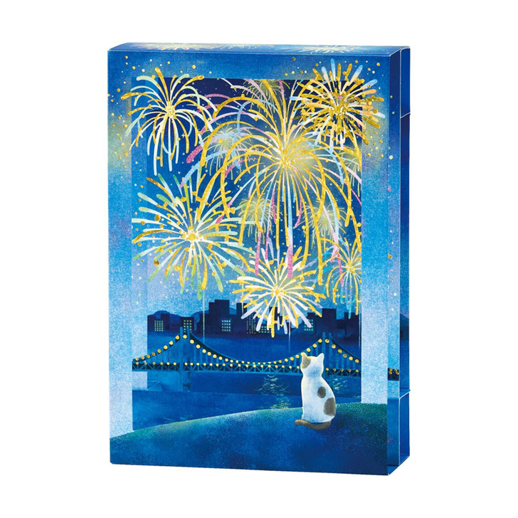 Sanrio Message Card Summer Box Shaped Laser Cut Fireworks JSP 74-5 688525