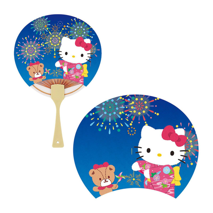 Sanrio Message Card Summer Hello Kitty Fan KTJSP 80-5 689335