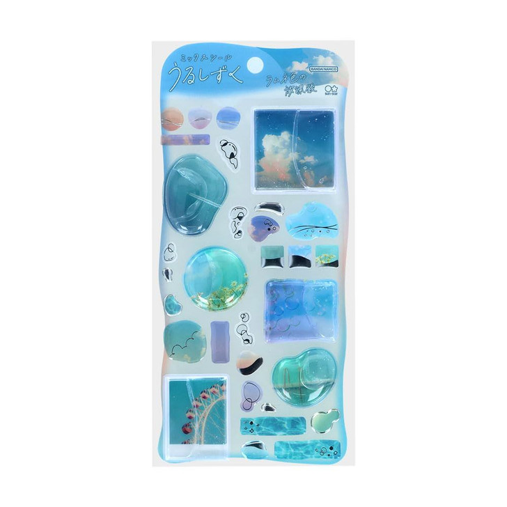 Sun Star Stationery Sticker Puffy Water Gloss Drops Ramune Colored After School S8817839