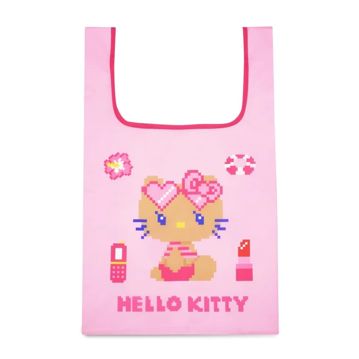 Hello Kitty Leopard Pop Eco Bag Sun Faded Brown