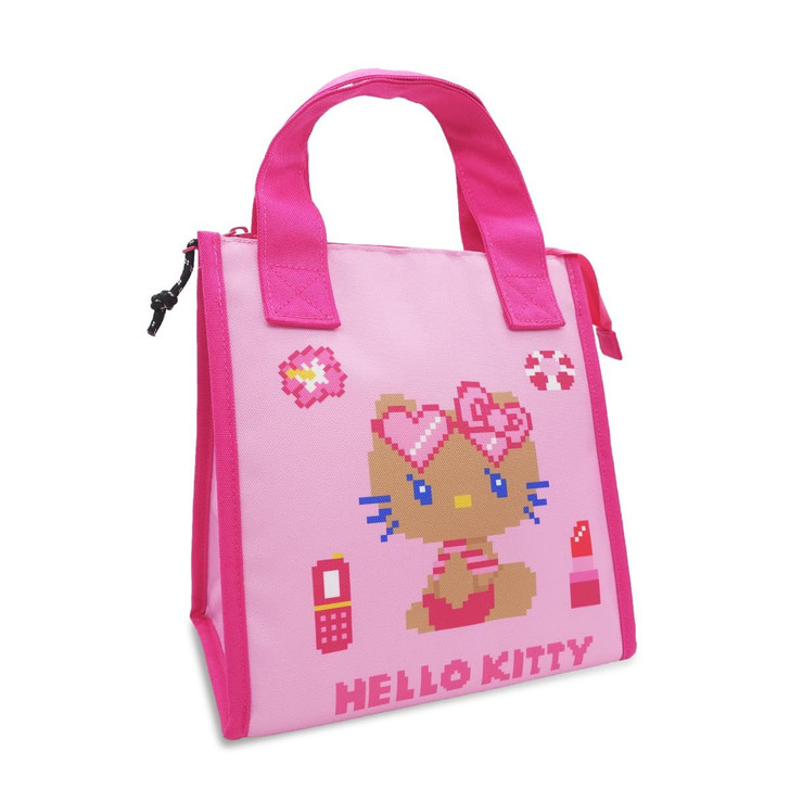 Hello Kitty Leopard Pop Triangular Gusset Insulated Bag Sun Protection Brown