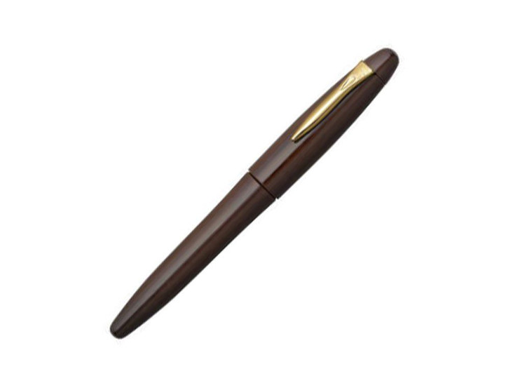 Platinum Pen Izumo Gloss Tagayasan Fountain Pen - Medium Nib