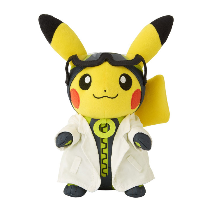 Pokemon Center Original Plush Pokemon GO Professor Willow's Assistant Pikachu