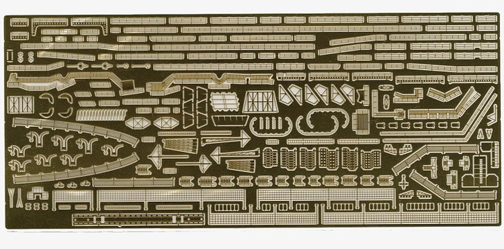 Fujimi 1/700 IJN Aircraft Carrier Kaga Photo-Etched Detail-Up Parts