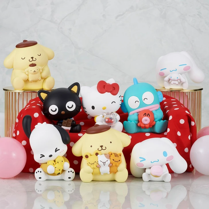 Takara Tomy A.R.T.S Perihapi! Shoulder Nudge Hug. Hello Kitty and Friends Part 2 BOX (8pcs)