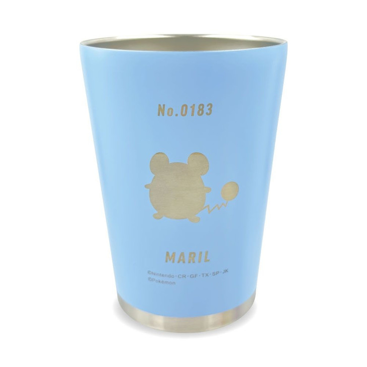 Pokemon Center Original Stainless Steel Tumbler L Color Marill