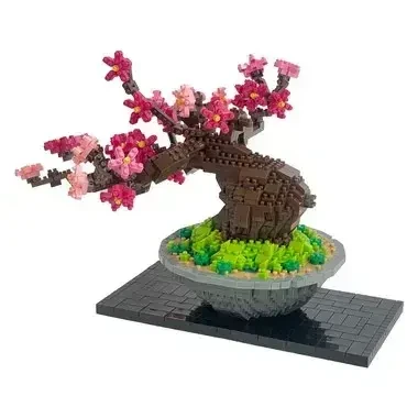  Kawada NBM-067 Nanoblock Bonsai Plum Deluxe Edition 