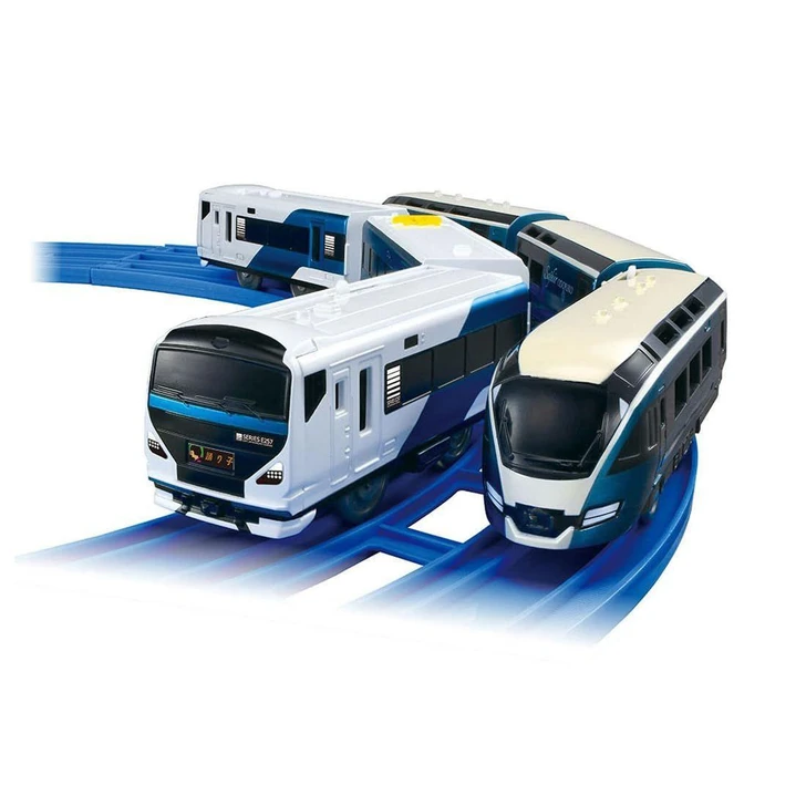  Takara Tomy Plarail E257 Series Odoriko And Saphir Odoriko Double Set Train Toy 