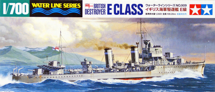 Tamiya 31909 British Navy Destroyer E CLASS 1/700 scale kit