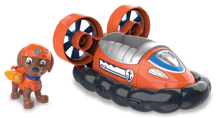  Takara Tomy Paw Patrol Basic Vehicle With Figure Zuma Hovercraft 