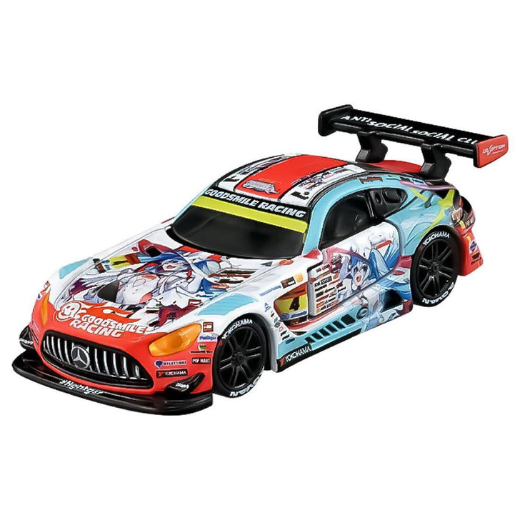  Takara Tomy Tomica Premium Racing Good Smile Hatsune Miku AMG 2024 Ver Mini Car 