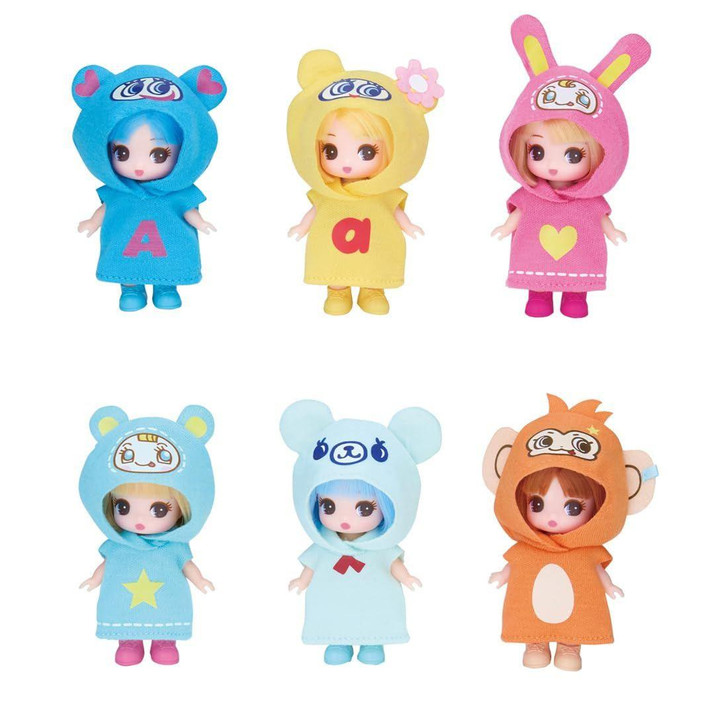  Takara Tomy Licca Chan Doll Puchi Licca Narumiya Characters Collection (SINGLE RANDOM) 