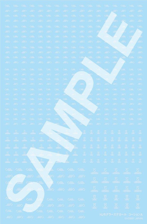  Hobby Japan HJ Modelers Decal Caution A VX White 