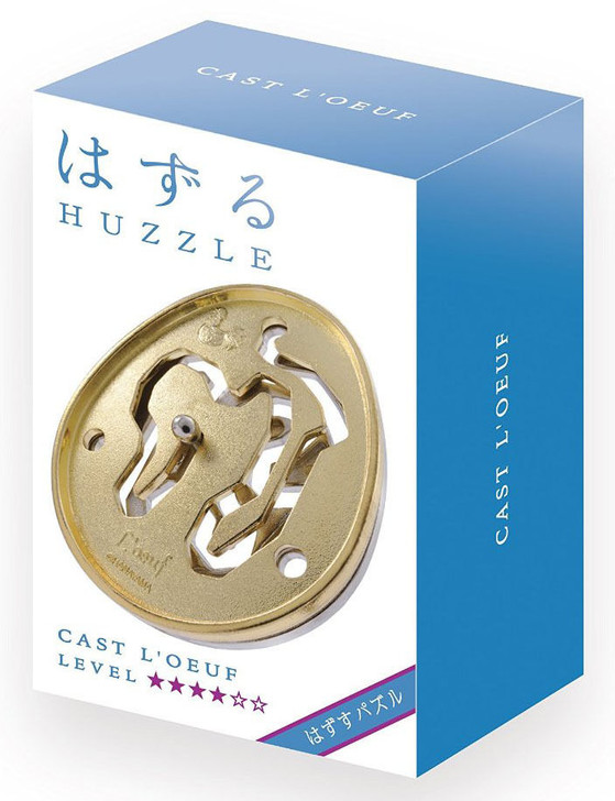 Hanayama Cast Huzzle (Puzzle) Cast L'OEUF (4977513055543)