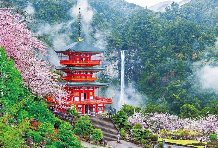 Beverly Jigsaw Puzzle Nachi Falls (1000 Pieces) 