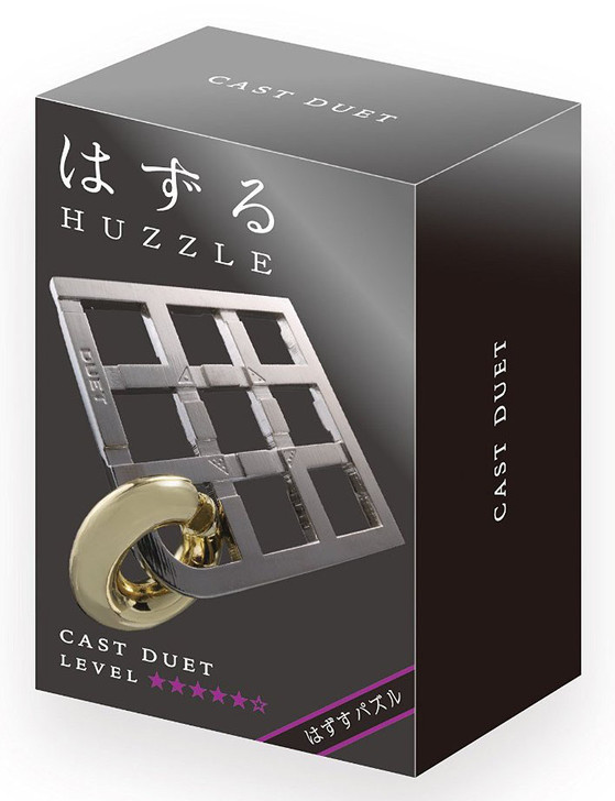 Hanayama Cast Huzzle (Puzzle) Cast DUET (4977513055703)