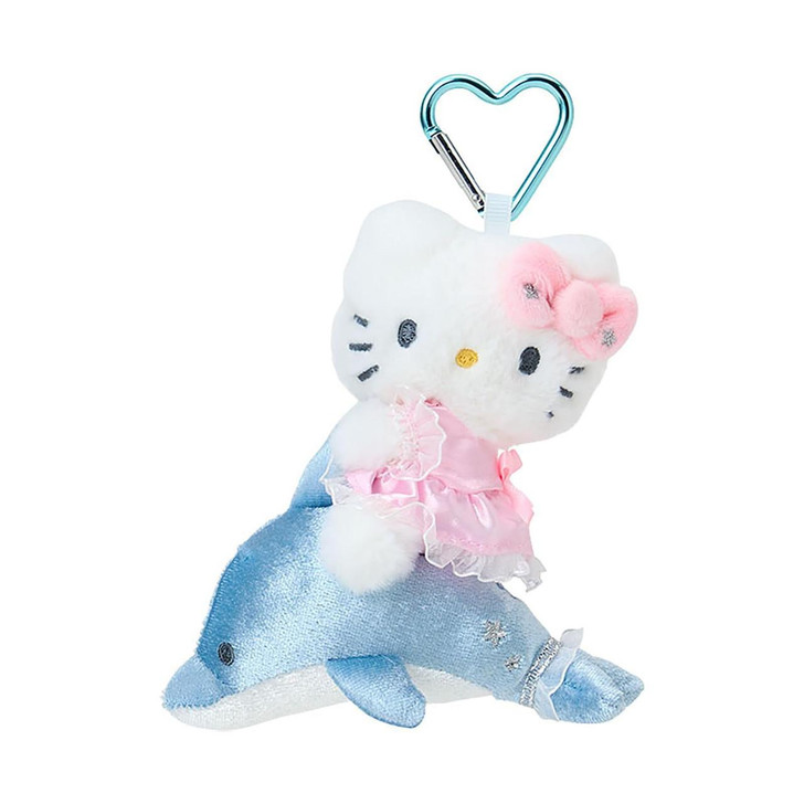  Sanrio Hello Kitty Mascot Holder Shiny Dolphin 133132 