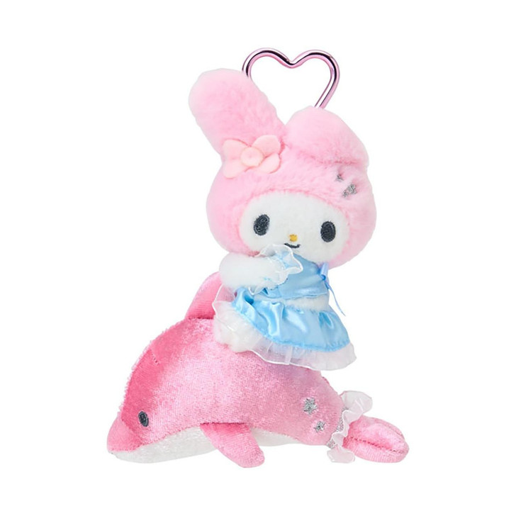 Sanrio Mascot Holder Shiny Dolphin My Melody 133264