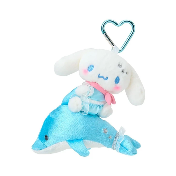  Sanrio Cinnamoroll Mascot Holder Shiny Dolphin 133281 