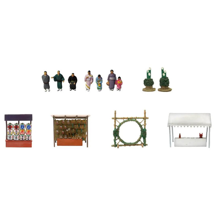  Tomytec (Komono 040-1R) New Year Set 1R (N scale) 