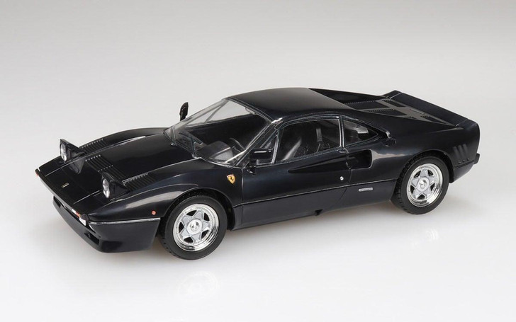  Aoshima RakuPla Snap Kit 1/32 Ferrari GTO Black Plastic Model 