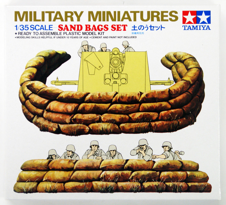 Tamiya 35025 Military Miniatures Sand Bag Set 1/35 Scale Kit