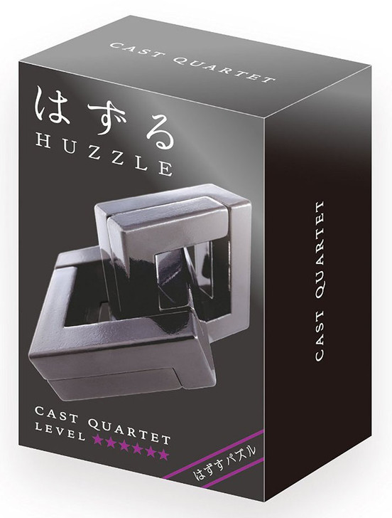 Hanayama Cast Huzzle (Puzzle) Cast QUARTET (4977513055819)