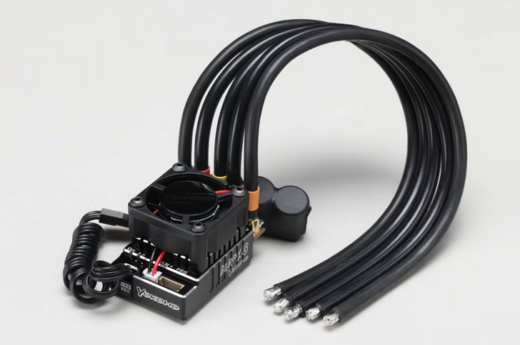 Yokomo BL-RPXSB-1 RPXS Ver.2 Competition ESC with Black Cable
