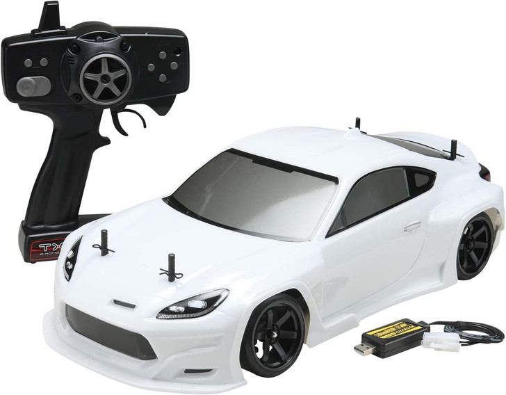 Yokomo DPR-GR86W PANDEM GR86 White Drift Package RTR with Gyro