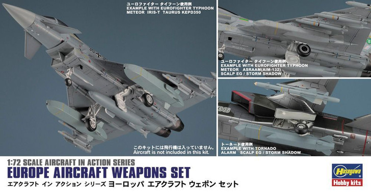 Hasegawa European Aircraft Weapon Set