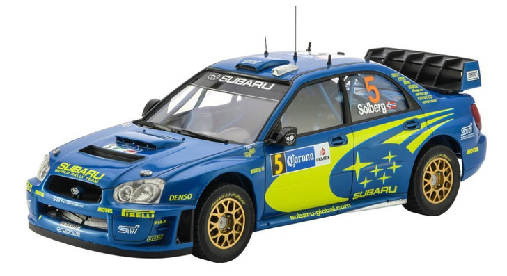 Hasegawa Check Please - Scale 1/24 Subaru Impreza Wrc 2005 Rally Mexico Winner