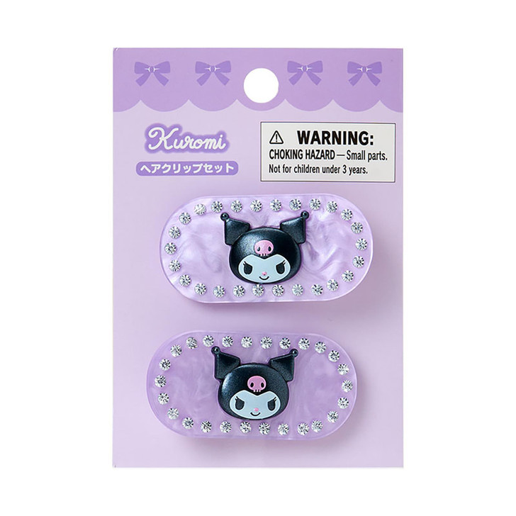 Sanrio Kuromi Hair Clip Set 238848