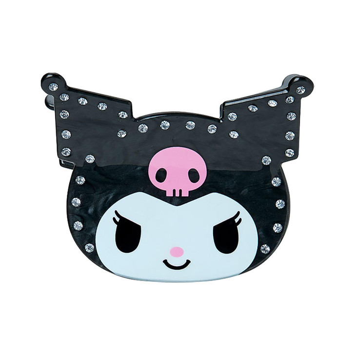 Sanrio Kuromi Face Shaped Claw Hair Clip 239101