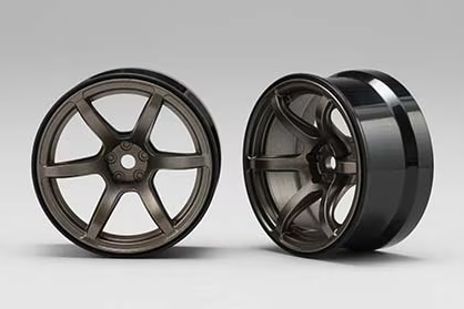 RP-6313T6A Titanium High Traction Drift Wheel 2pcs Offset 6mm
