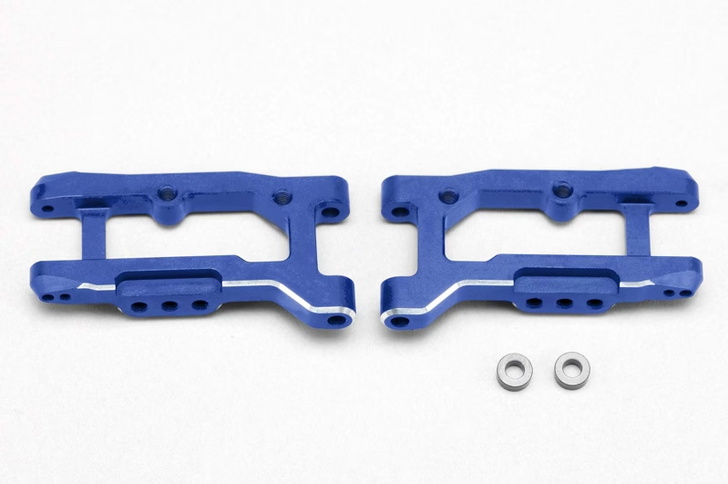 Y2-BL8RAW Blue Aluminum Rear Short H Arm with Weight for RD2.0 and SD2.0