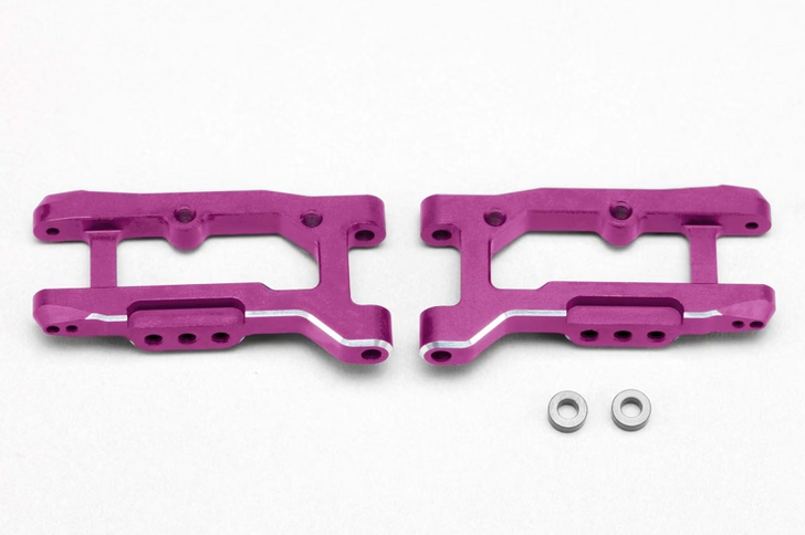 Y2-P08RAW Purple Aluminum Rear Short H Arm with Weight for RD2.0 and SD2.0
