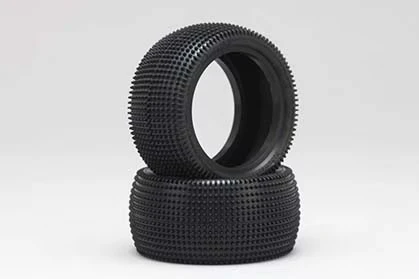 YAU-6838B Cactus 1/10 Yellow Rear Tire for 2WD and 4WD