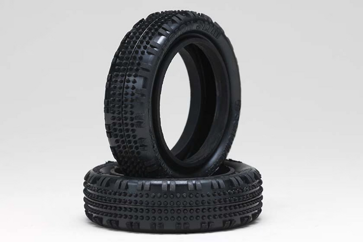 YAU-6901A Fusion Slim 1/10 Yellow 2WD Front Tire