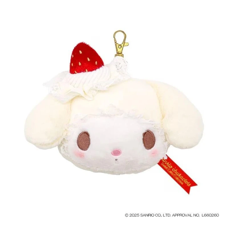 Nakajima Sanrio Strawberry S Cake My Melody Face Pass Case