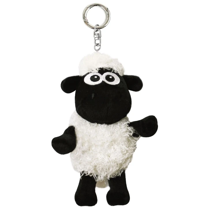 T's Factory Baby Shaun Ring Carabiner Mascot Natural