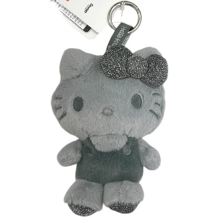 Nakajima Sanrio Hello Kitty Fluffy Glitter Multi Color Gray