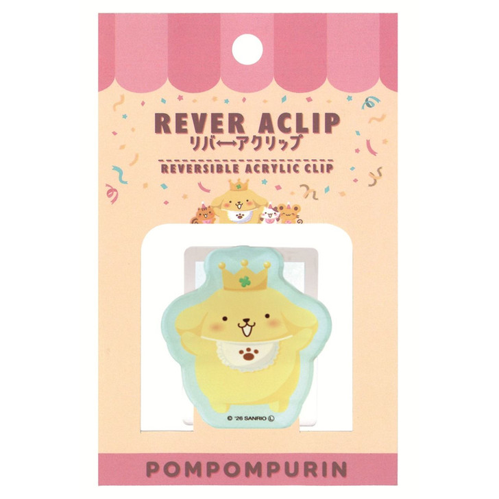 T's Factory Pompompurin River Acrylic Clip A Sweets Party