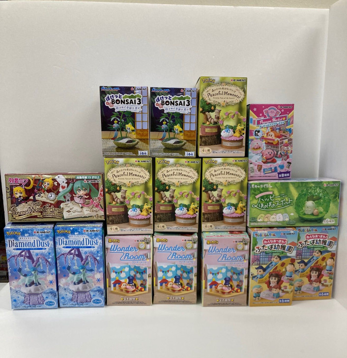 Re-ment OUTLET SALE!! - Assorted Re-Ment Miniature Figure Blind Box Bundle Mixed Series (16pcs)