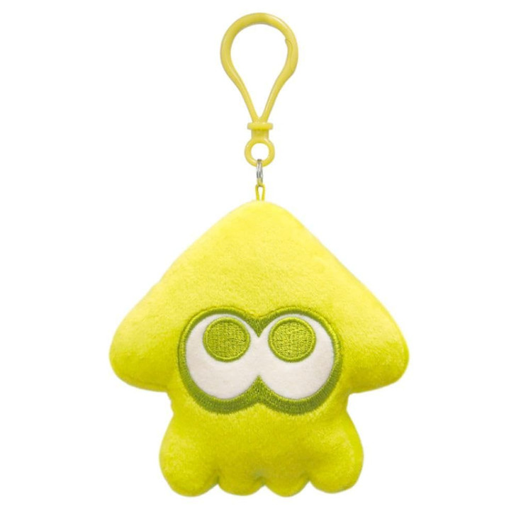 San-ei Splatoon 3 Plush Mascot Squid (Yellow)