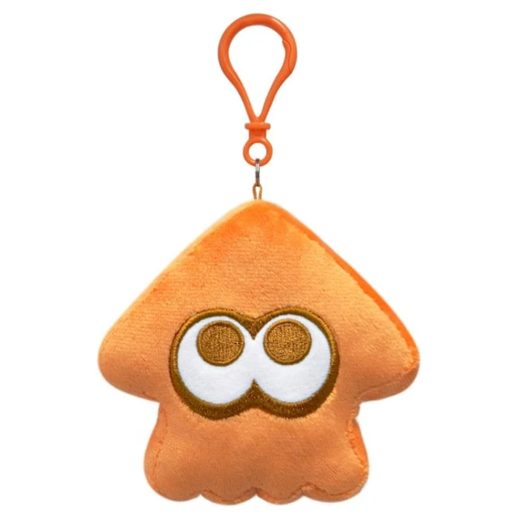 San-ei Splatoon Three Plush Mascot Orange Squid